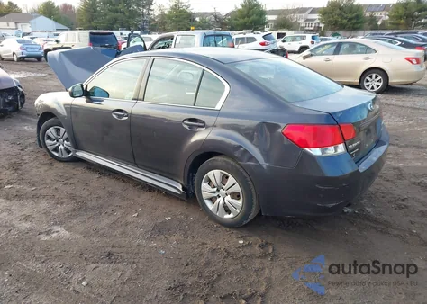 2012 Subaru Legacy 2.5I из США, поврежденный, VIN 4S3BMBA62C3010091